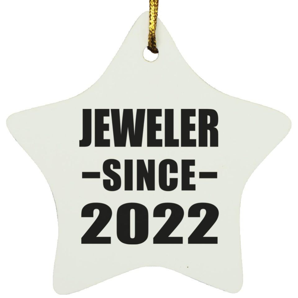 Jeweler Since 2022 - Star Ornament