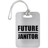 Future Janitor - Luggage Bag Tag
