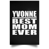 Yvonne Best Mom Ever - Poster Portrait