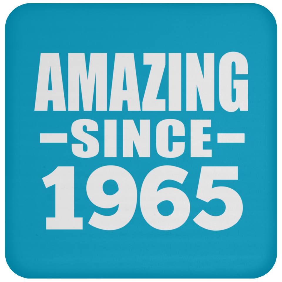 59th Birthday Amazing Since 1965 - Drink Coaster