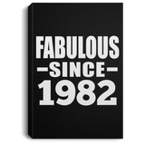 42nd Birthday Fabulous Since 1982 - Canvas Portrait