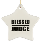 Blessed Judge - Star Ornament