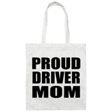 Proud Driver Mom - Tote Bag White