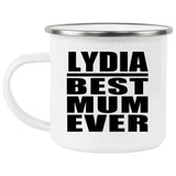 Lydia Best Mum Ever - 12oz Camping Mug