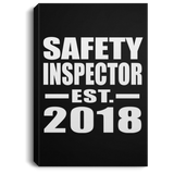 Safety Inspector Established EST. 2018 - Canvas Portrait