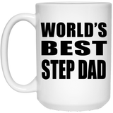 World's Best Step Dad - 15 Oz Coffee Mug
