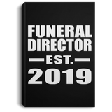 Funeral Director Established EST. 2019 - Canvas Portrait