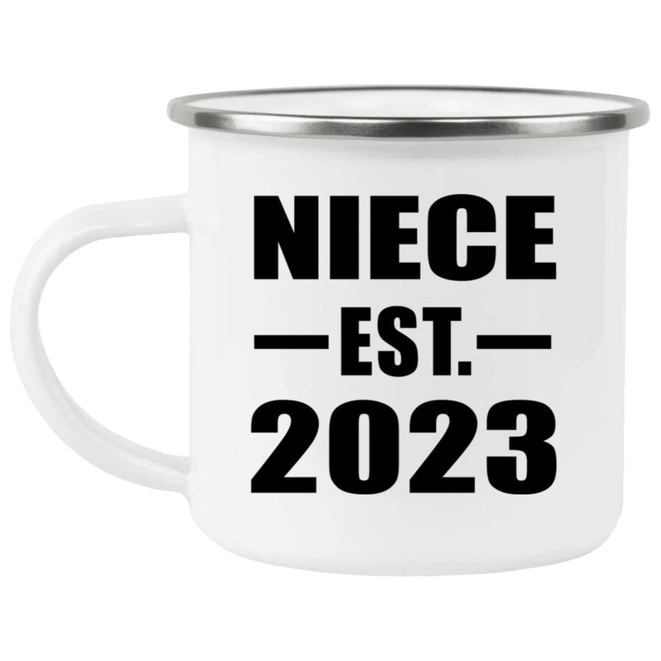 Niece Established EST. 2023 - 12oz Camping Mug