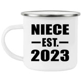 Niece Established EST. 2023 - 12oz Camping Mug