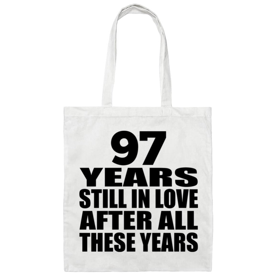 97th Anniversary 97 Years Still In Love After Years - Tote Bag White