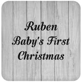 Ruben Baby's First Christmas - Drink Coaster F