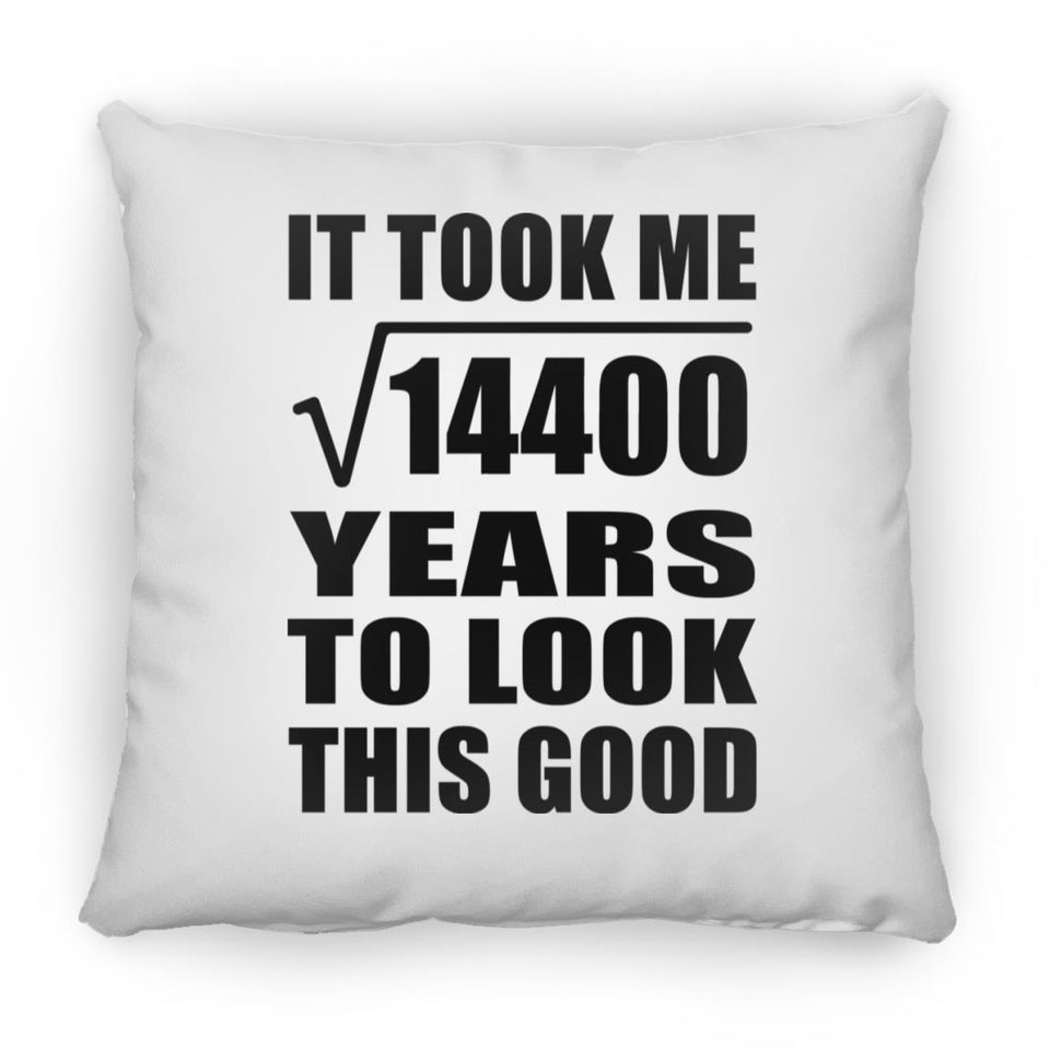 120th Birthday Took Square Root of 14400 Years To Look Good - Throw Pillow