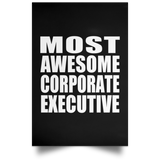 Most Awesome Corporate Executive - Poster Portrait