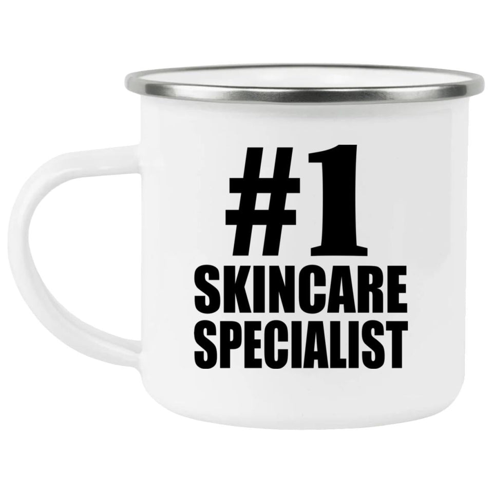 Number One #1 Skincare Specialist - 12oz Camping Mug