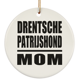 Drentsche Patrijshond Mom - Circle Ornament