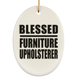 Blessed Furniture Upholsterer - Oval Ornament