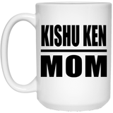 Kishu Ken Mom - 15oz Coffee Mug