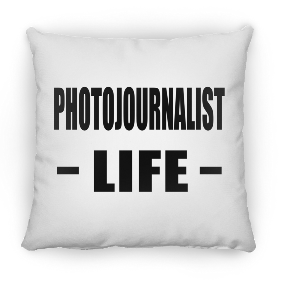 Photojournalist Life - Throw Pillow