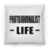 Photojournalist Life - Throw Pillow