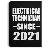 Electrical Technician Since 2021 - Canvas Portrait