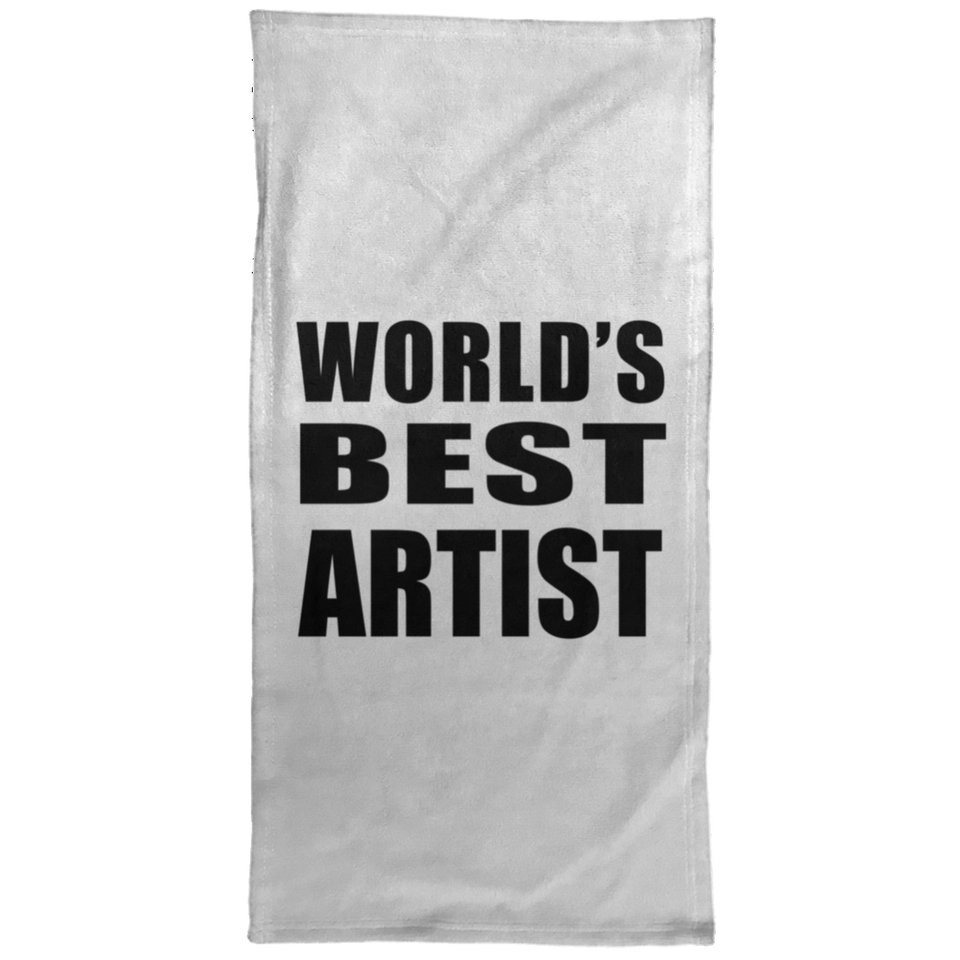 World's Best Artist - Hand Towel