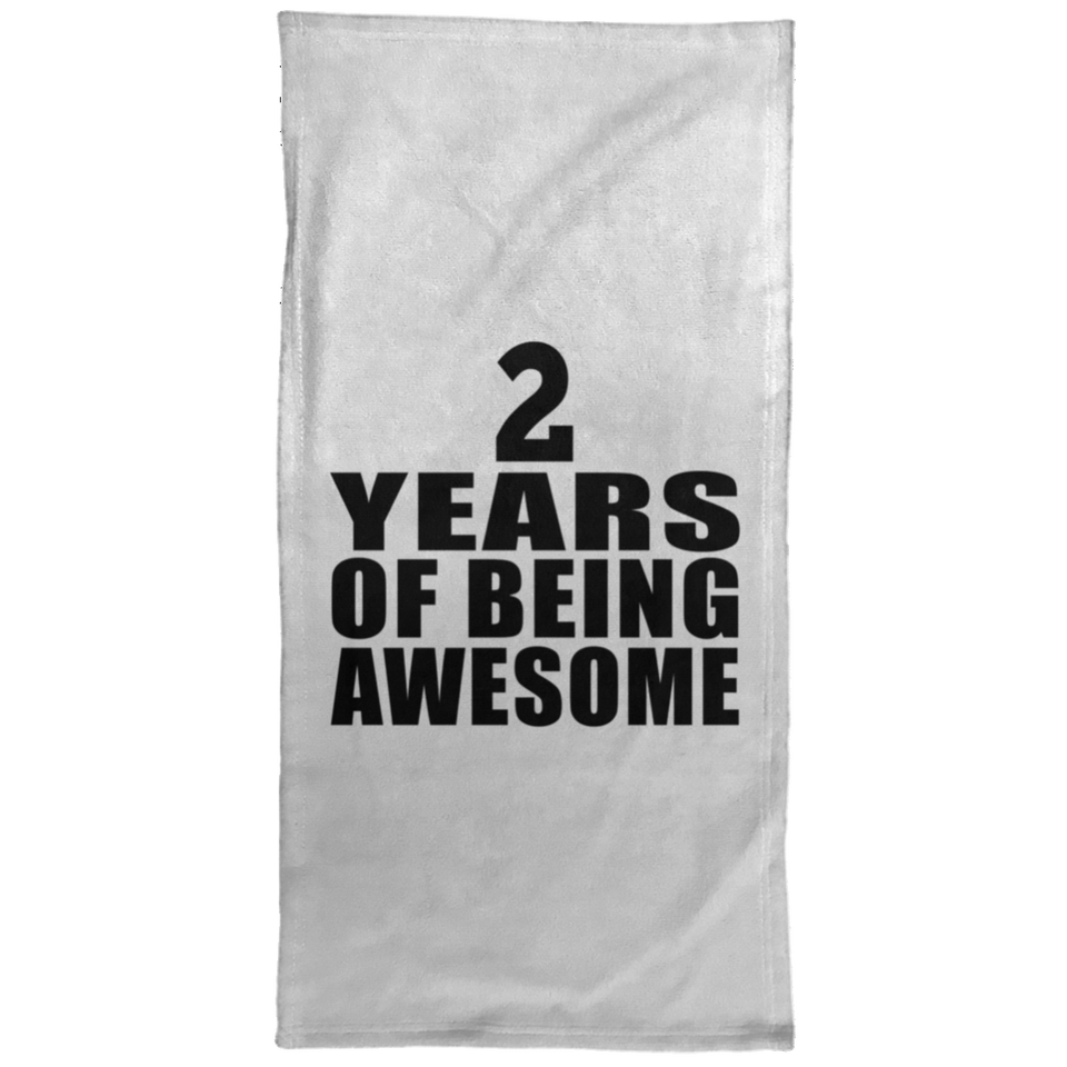 2nd Birthday 2 Years Of Being Awesome - Hand Towel
