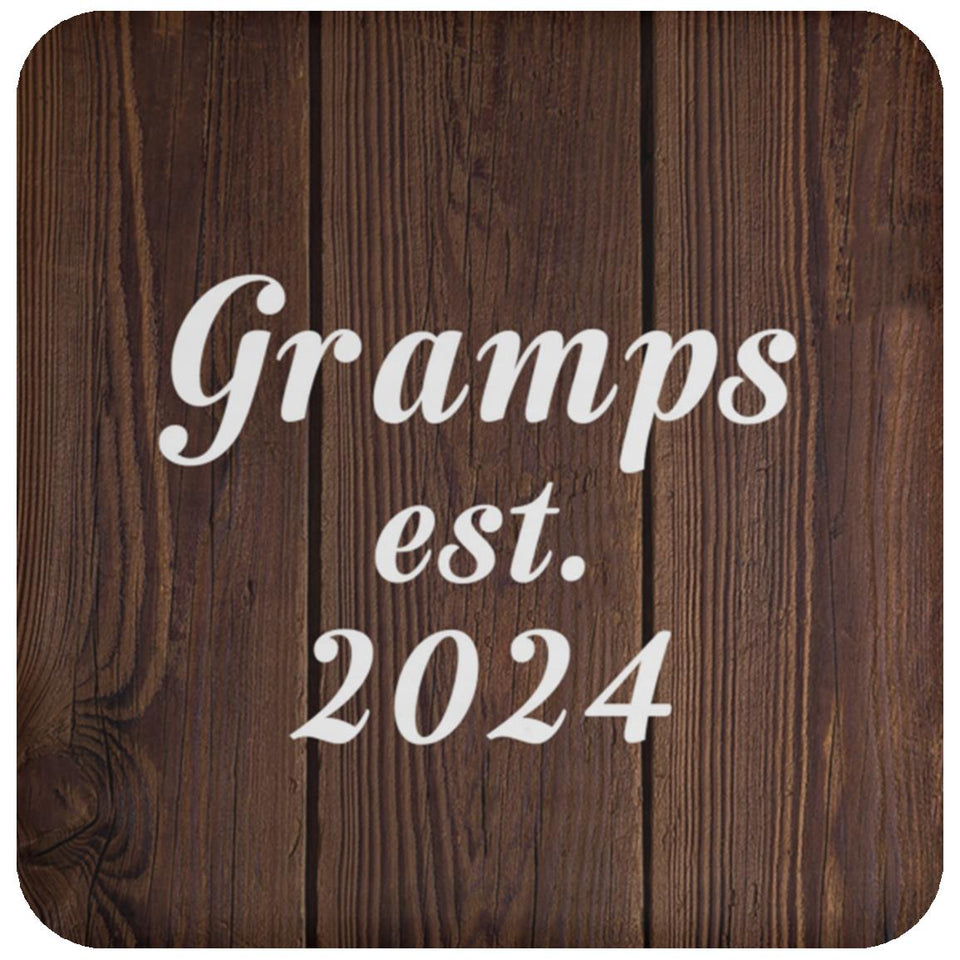 Gramps Established EST. 2024 - Drink Coaster D