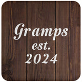 Gramps Established EST. 2024 - Drink Coaster D
