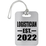 Logistician Established EST. 2022 - Luggage Bag Tag