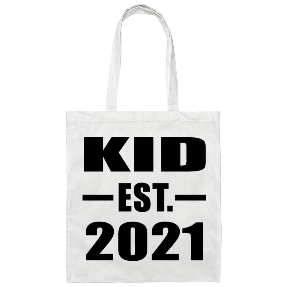 Kid Established EST. 2021 - Tote Bag White