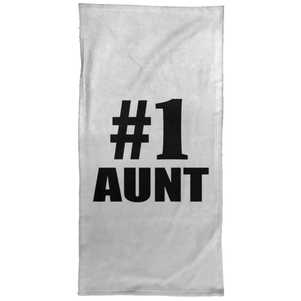 Number One #1 Aunt - Hand Towel