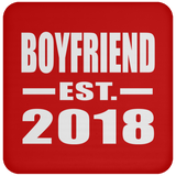 Boyfriend Established EST. 2018 - Drink Coaster