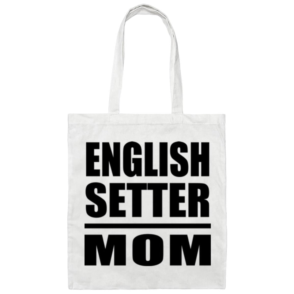 English Setter Mom - Tote Bag White