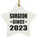 Surgeon Since 2023 - Star Ornament