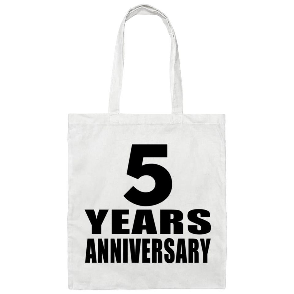 5th Anniversary 5 Years - Tote Bag White