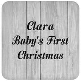 Clara Baby's First Christmas - Drink Coaster F