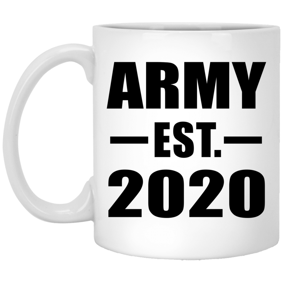 Army Established EST. 2020 - 11oz Coffee Mug