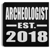 Archeologist Established EST. 2018 - Canvas Square