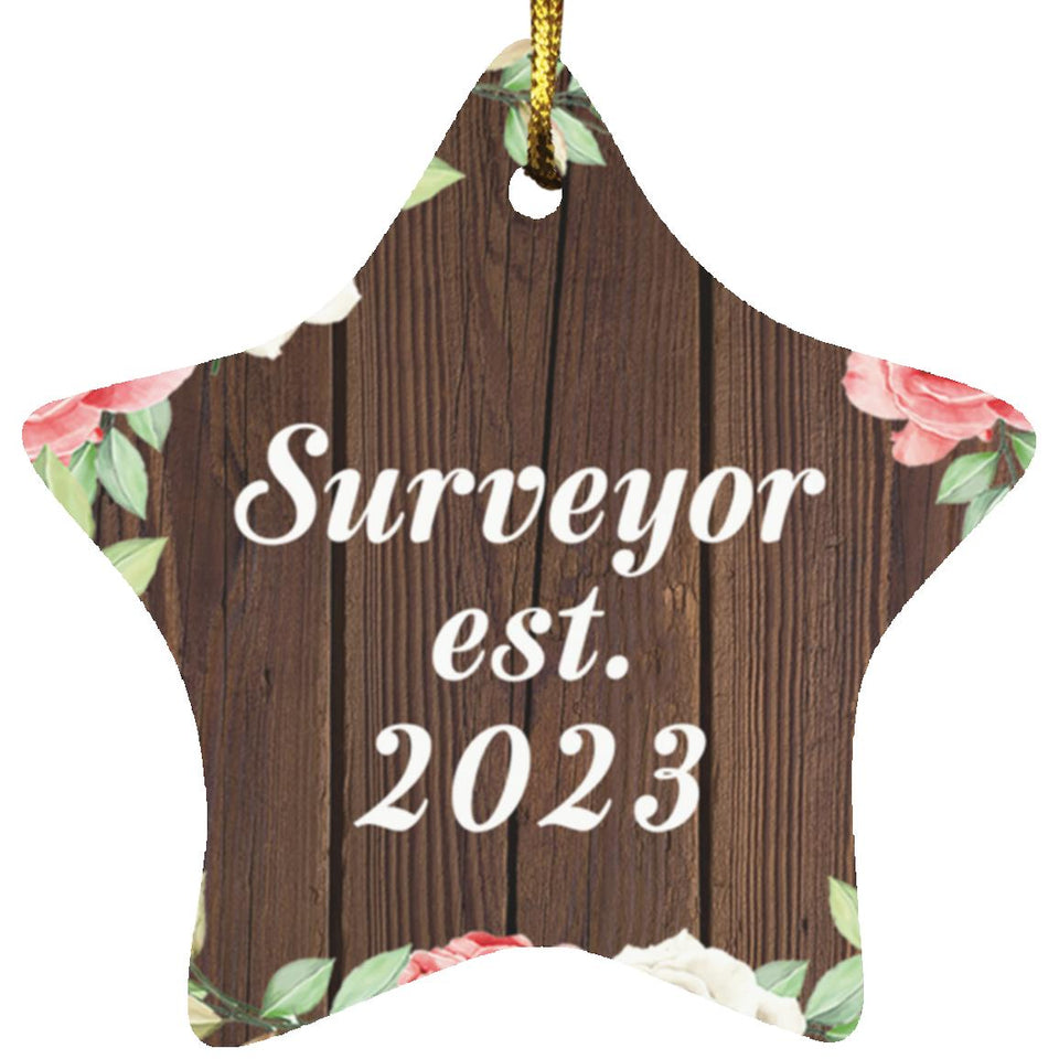Surveyor Established Est. 2023 - Star Ornament A