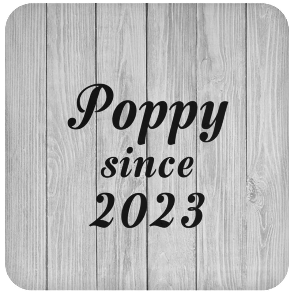 Poppy Since 2023 - Drink Coaster F