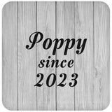 Poppy Since 2023 - Drink Coaster F