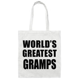 World's Greatest Gramps - Tote Bag White