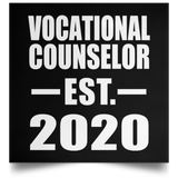 Vocational Counselor Established EST. 2020 - Poster Square