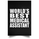 World's Best Medical Assistant - Poster Portrait