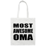 Most Awesome Oma - Tote Bag White