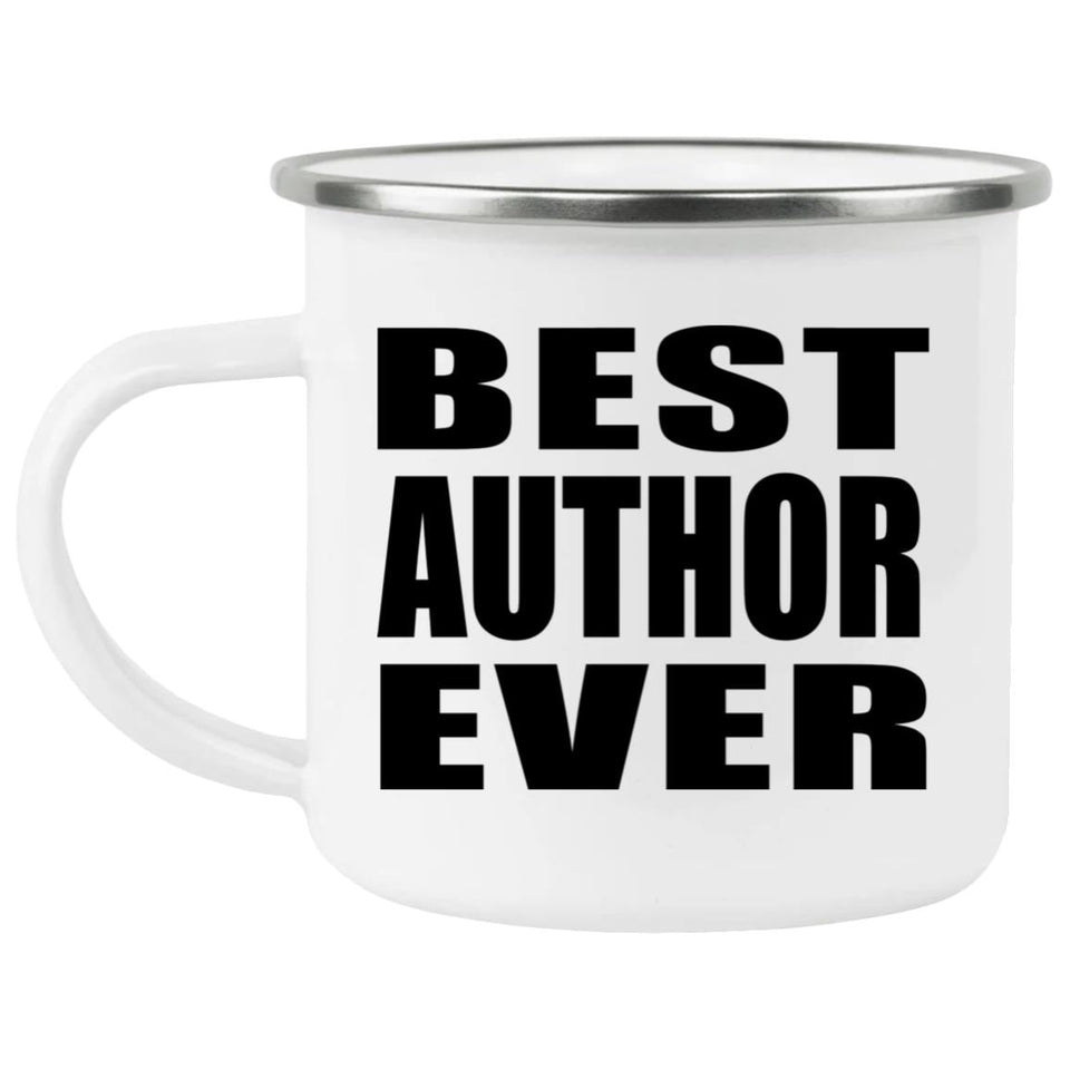 Best Author Ever - 12oz Camping Mug