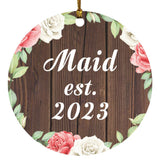 Maid Established Est. 2023 - Circle Ornament A