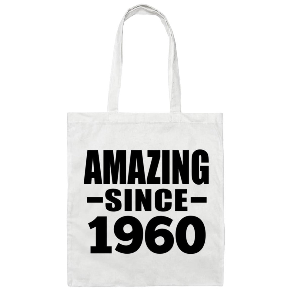 64th Birthday Amazing Since 1960 - Tote Bag White