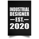 Industrial Designer Established EST. 2020 - Poster Portrait