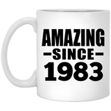 41st Birthday Amazing Since 1983 - 11 Oz Coffee Mug